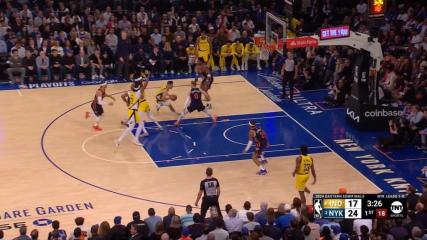T.J. McConnell with a 2 Pt vs. New York Knicks