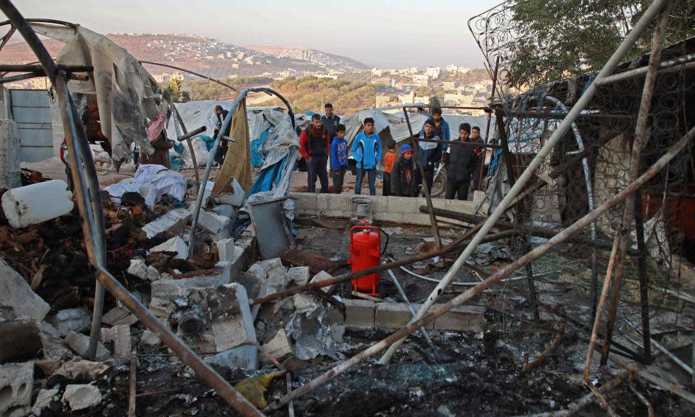 <span>Photograph: Aaref Watad/AFP via Getty Images</span>