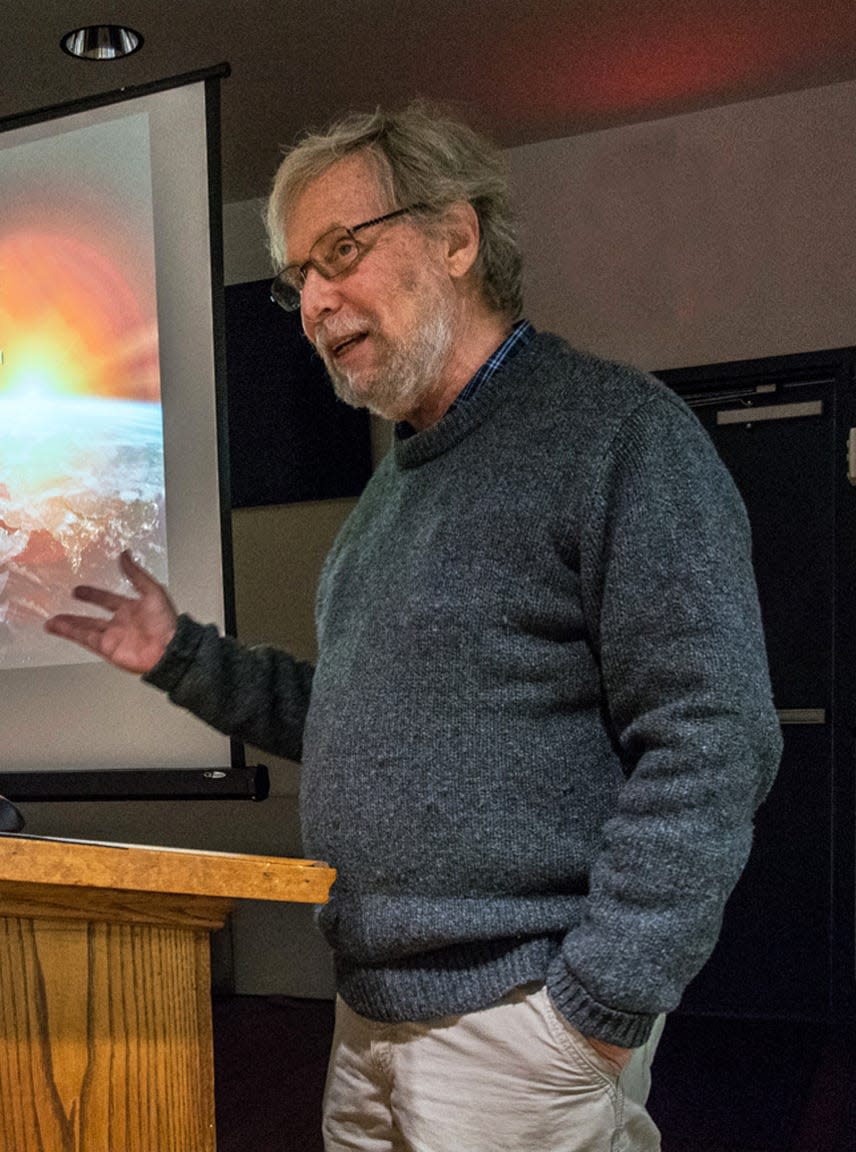 Astronomer Larry Marschall will present a virtual program via Zoom, “Total Eclipses of the Sun and The Great American Solar Eclipse of April 8, 2024” on Thursday, Feb. 22, at 7 p.m. Registration for the program is free.