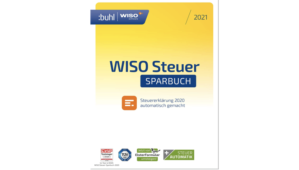 So wird die Steuererklärung 2020/2021 fast zum Kinderspiel: Bei Ebay gibt es das praktische WISO Steuer-Sparbuch (für Windows-Rechner) zum Schnäppchenpreis (Bild: Ebay).