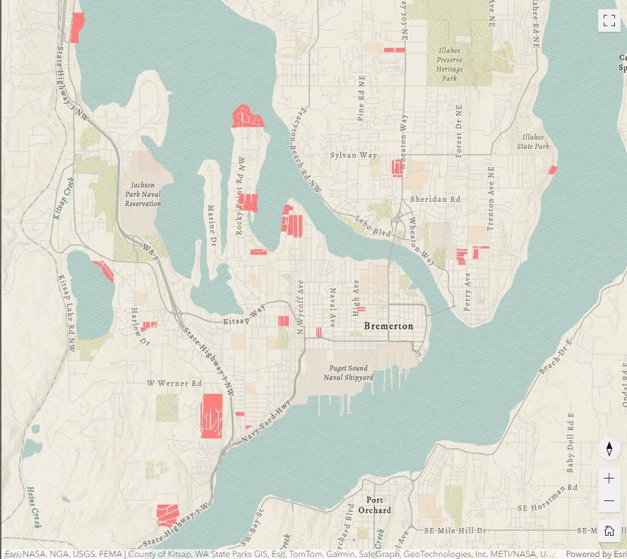 The UW research team identifies deeds of properties in Bremerton that contain racial restrictions between the 1920s and 1940s.