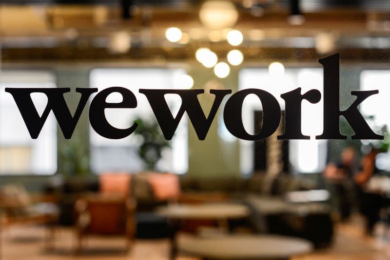 FILE PHOTO: WeWork offices in San Francisco