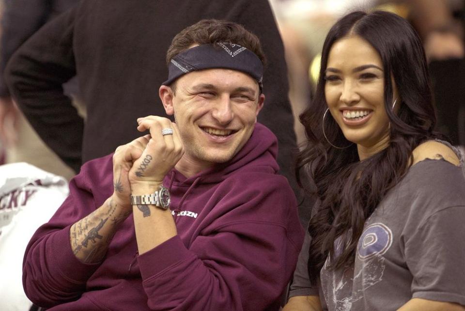 Johnny Manziel was wearing a ring last month