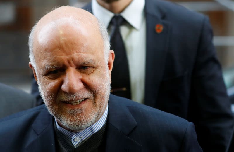 Iran's Oil Minister Zanganeh arrives at the OPEC headquarters in Vienna