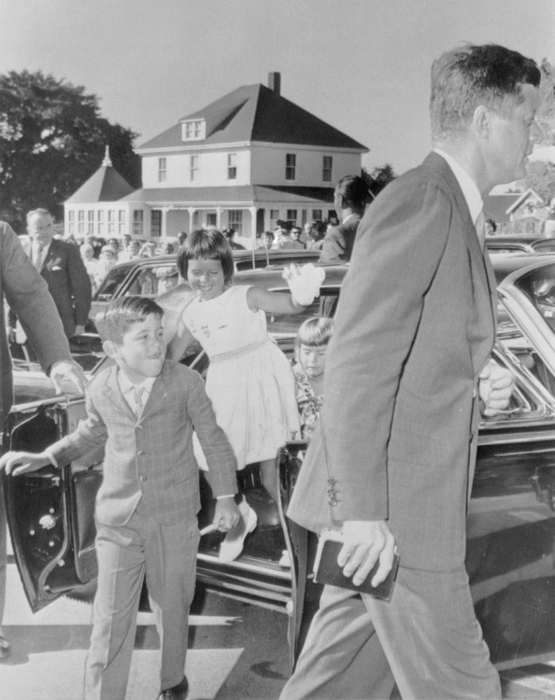 Christopher Lawford and John F. Kennedy