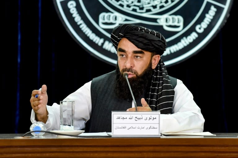 Taliban authorities say that demands over women's rights are 'Afghanistan's issues' to solve ahead of UN-led talks in Doha (Ahmad SAHEL ARMAN)