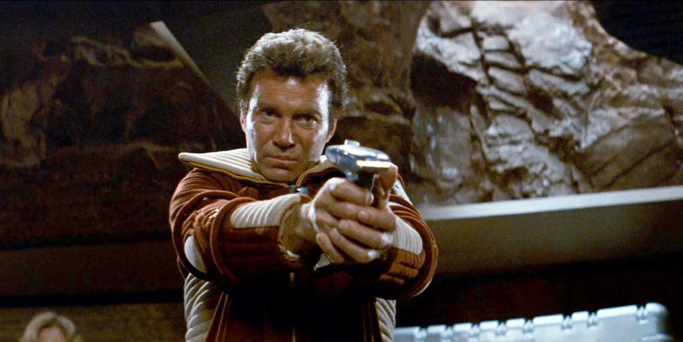 LOS ANGELES - JUNE 4: William Shatner as Admiral James T. Kirk in the movie,