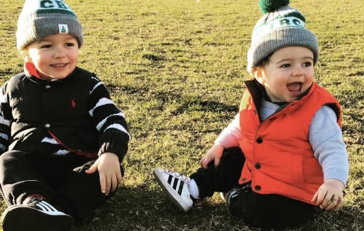 Wippa has two sons, Ted and one-year-old Jack. Source: Instagram