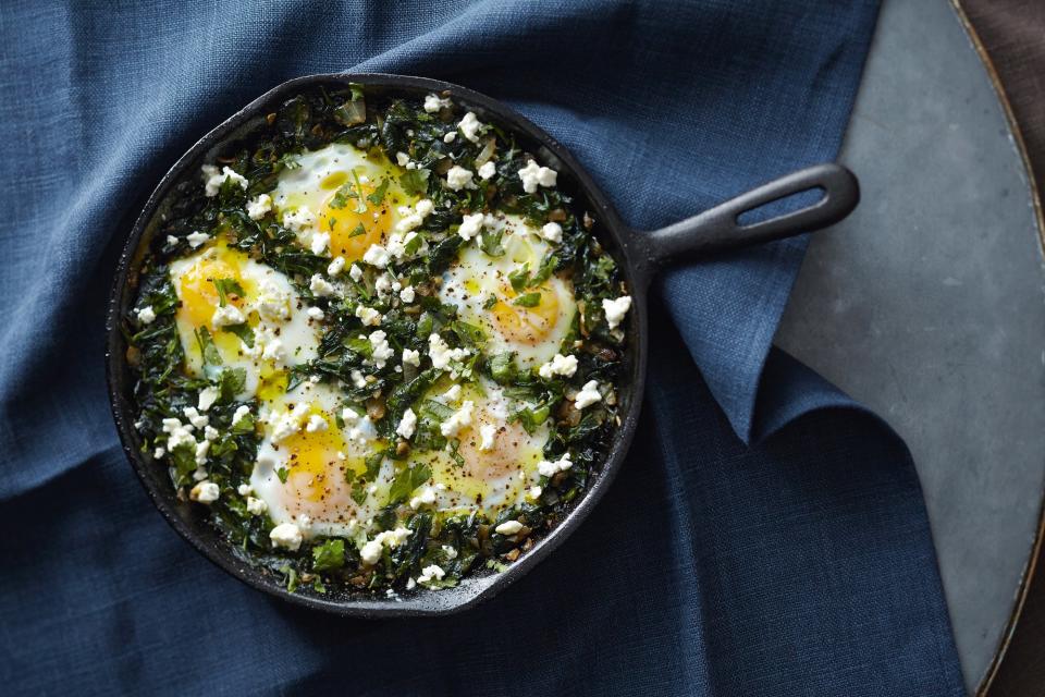 Spinach Shakshuka