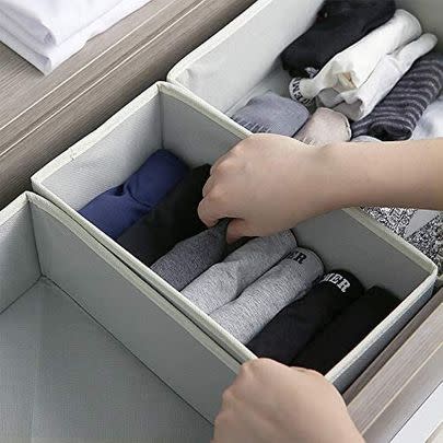 Use dividers to keep your drawers in order
