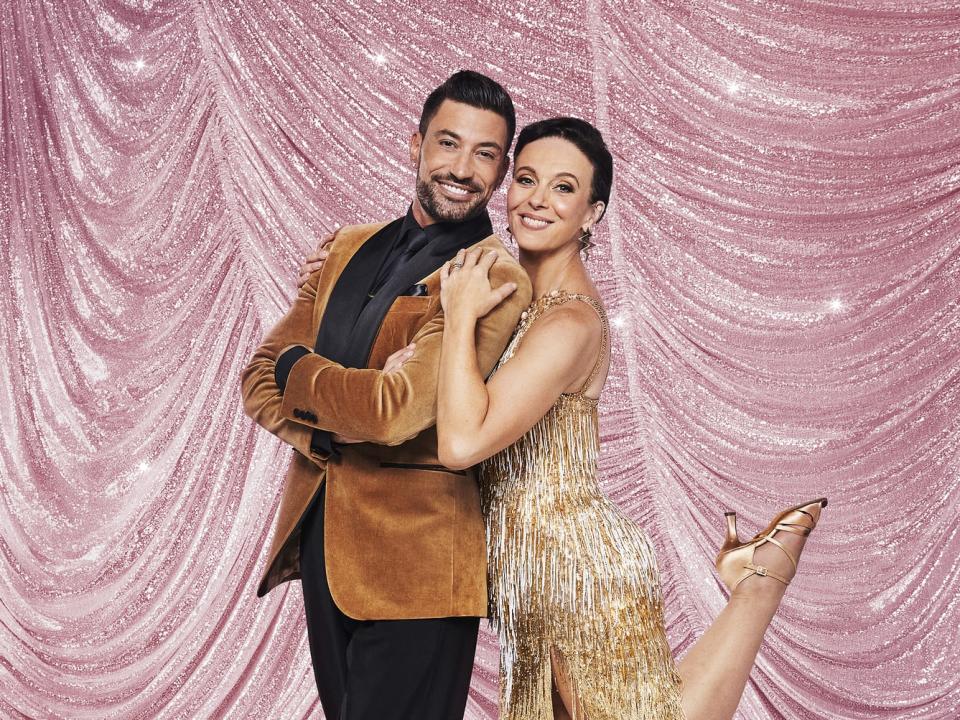 Giovanni Pernice and Amanda Abbington on Strictly. (BBC)