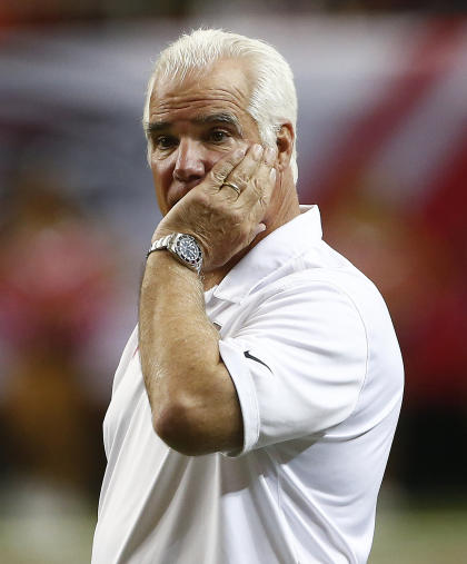 Atlanta Falcons head coach Mike Smith (AP)