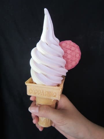 「洄瀾薯道」推出有機花蓮薯霜淇淋