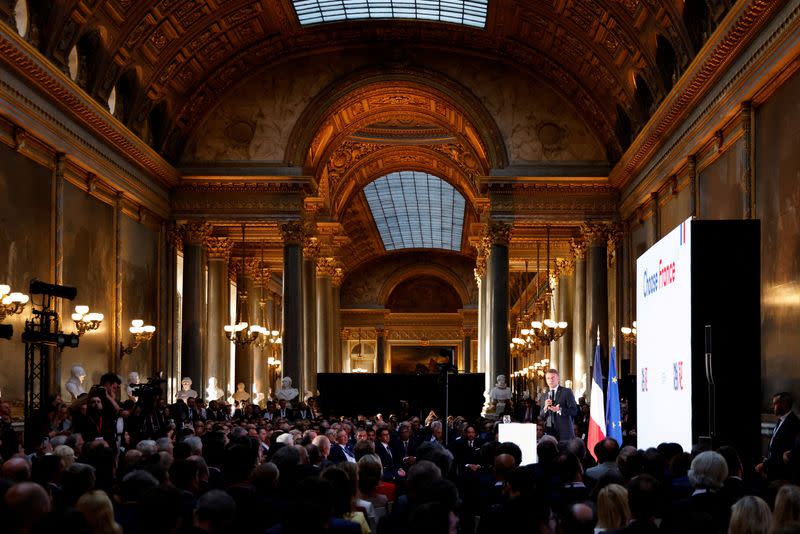 FILE PHOTO: Choose France investment summit in Versailles