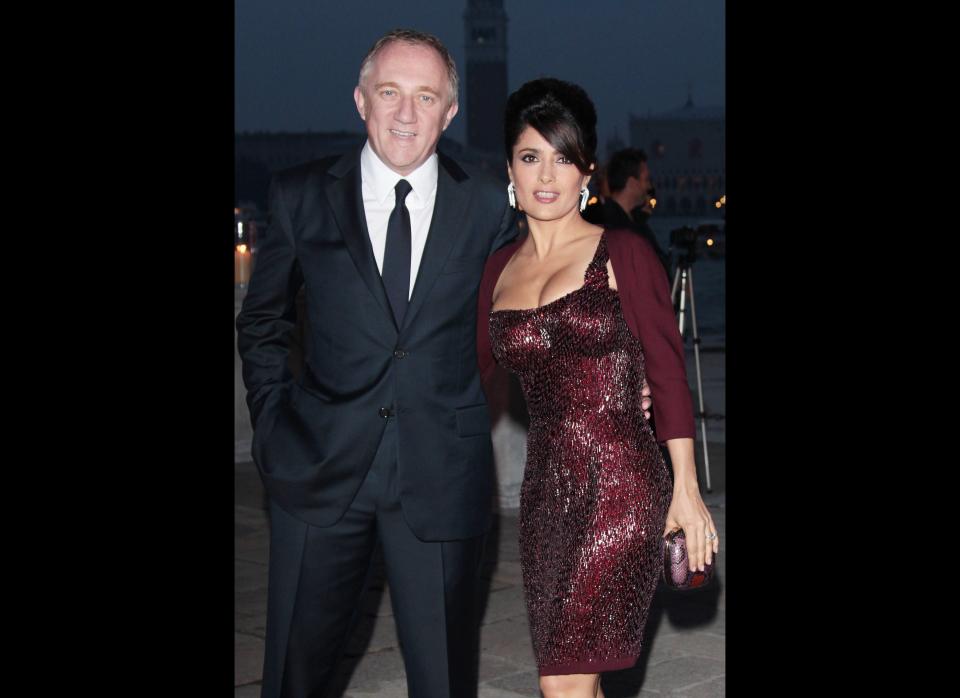 Salma Hayek married her very wealthy husband, François-Henri Pinault, in 2009. But around the time they met in 2006, Pinault was also seeing model Linda Evangelista--and he ended up fathering both Hayek's and Evangelista's children--who both happen to be 4 years old. Awkward.   