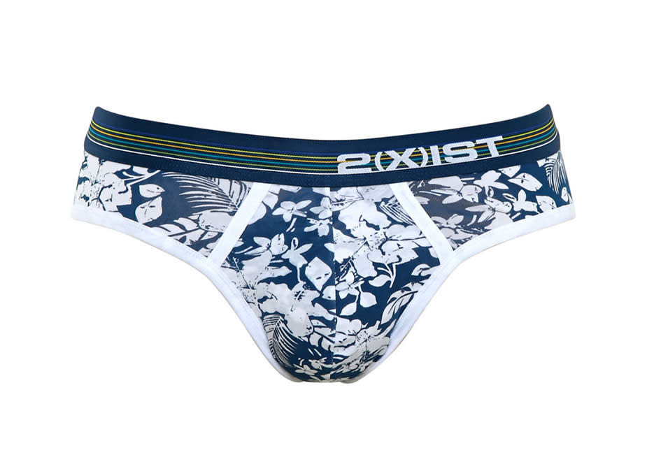 2XIST Men’s Prints No-Show Brief