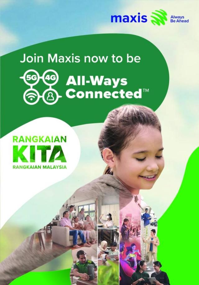 Pic 2: Maxis Malaysia is committed to empowering Malaysians with its wide range of digital solutions. - Picture courtesy of Maxis Malaysia
