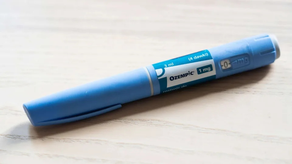 PHOTO: An Ozempic injection pen is seen on a kitchen table, Aug. 6, 2023, in Riga, Latvia. (Arriens/NurPhoto via Getty Images, FILE)