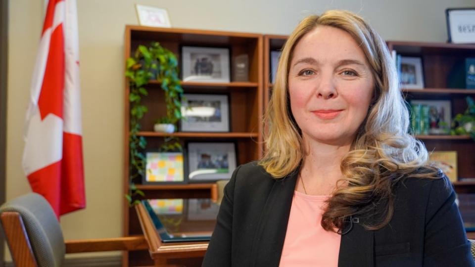 Minister of Families, Children and Social Development Jenna Sudds insists the federal government is 'on track' to meet its child care commitments.