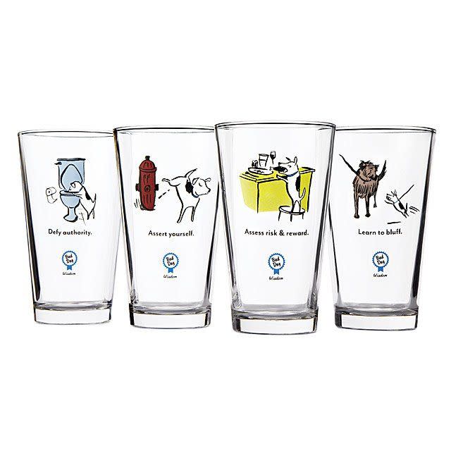 <p><a href="https://go.redirectingat.com?id=74968X1596630&url=https%3A%2F%2Fwww.uncommongoods.com%2Fproduct%2Fbad-dog-wisdom-tumblers&sref=https%3A%2F%2Fwww.countryliving.com%2Fshopping%2Fgifts%2Fg1478%2Fgifts-for-dog-lovers%2F" rel="nofollow noopener" target="_blank" data-ylk="slk:Shop Now;elm:context_link;itc:0;sec:content-canvas" class="link ">Shop Now</a></p><p>Bad Dog Wisdom Tumblers</p><p>uncommongoods.com</p><p>$35.00</p><span class="copyright">Uncommon Goods</span>