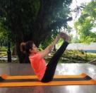 Yoga is not a performance. It is your journey. The more you involve yourself, the more devotion you have for your practice the more your body will follow.<br><em>(Please do not try these poses at home without the help of a certified instructor.)</em>