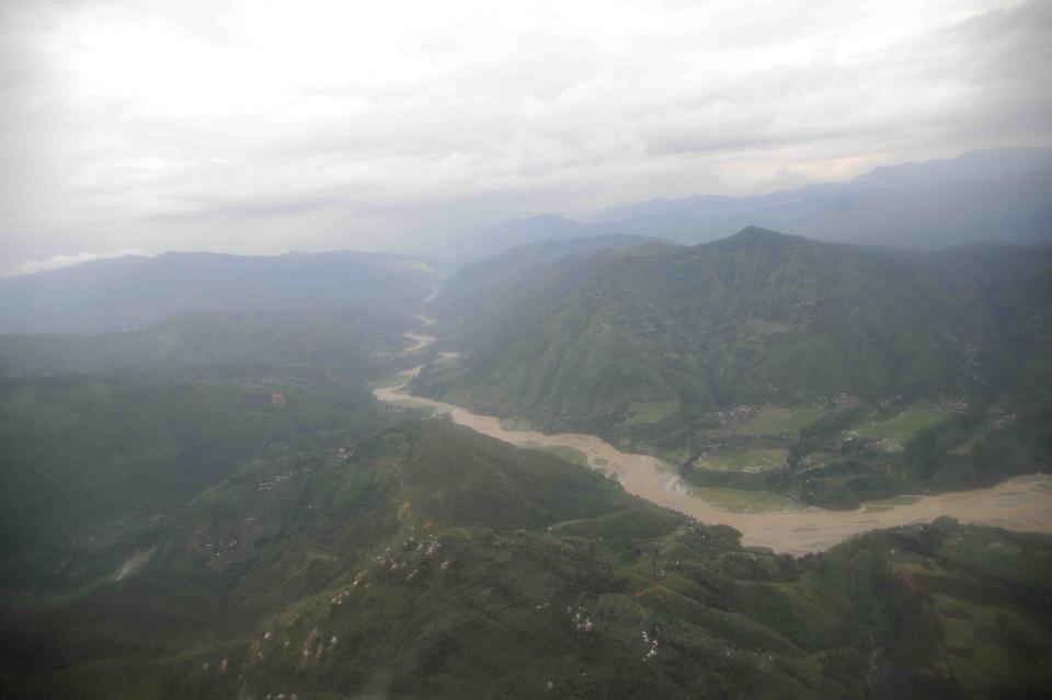 Landslide in northern Nepal