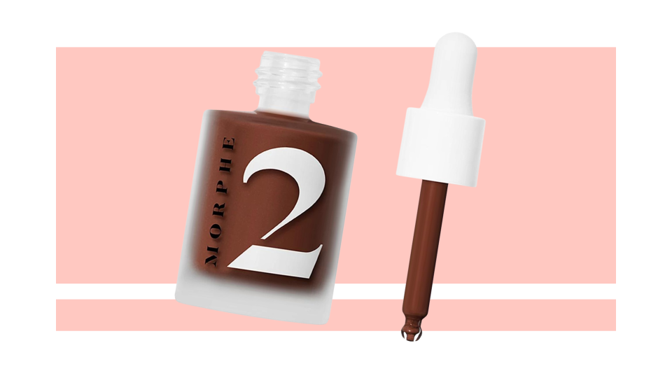 Try the Morphe 2 Hint Hint Skin Tint for a foundation that lasts for up to 16 hours.