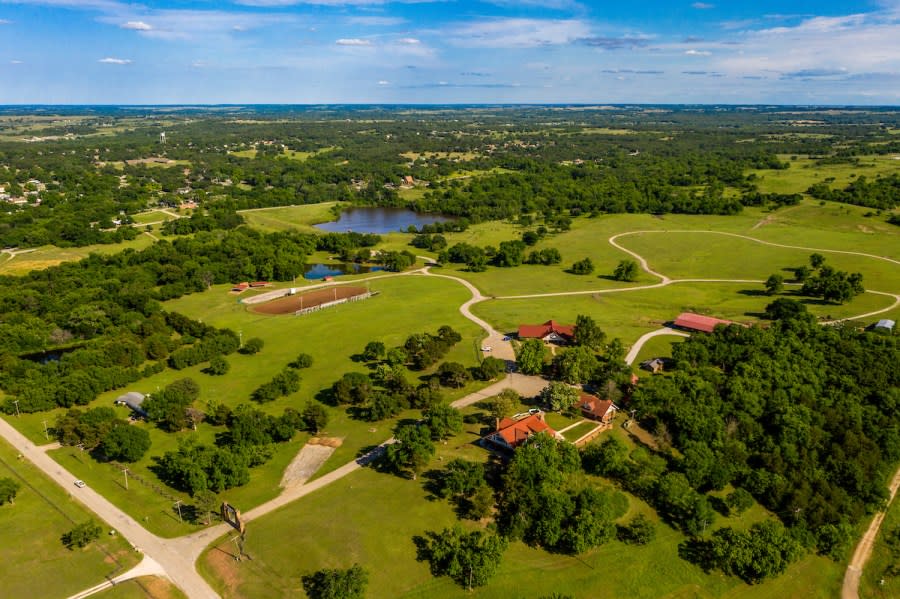 The Pawnee Bill Ranch and Museum. Image courtesy Oklahoma Historical Society.