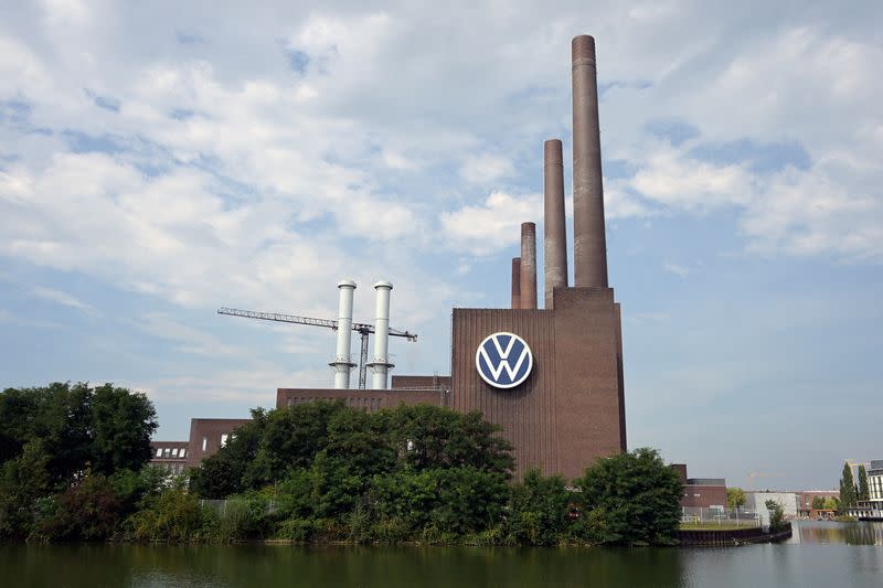 FILE PHOTO: A general view of the Volkswagen plant in Wolfsburg