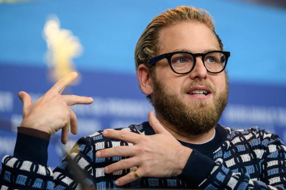 <p>IMAGO / snapshot</p><p><strong>Jonah Hill </strong>and girlfriend (also rumored fiancé) <strong>Olivia Millar</strong> <a href="https://www.yahoo.com/lifestyle/jonah-hill-girlfriend-olivia-millar-210023221.html" data-ylk="slk:welcomed their first child;elm:context_link;itc:0;sec:content-canvas;outcm:mb_qualified_link;_E:mb_qualified_link;ct:story;" class="link  yahoo-link">welcomed their first child</a> together in May of this year, explaining why Hill was noticeably absent from sister <strong>Beanie Feinstein</strong>’s wedding. Following the birth of the child, whose name and sex have not been released, Hill’s ex girlfriend <strong>Sarah Brady</strong> <a href="https://www.independent.co.uk/life-style/jonah-hill-sarah-brady-girlfriend-baby-b2372716.html#:~:text=The%2021%20Jump%20Street%20star,not%20announce%20the%20baby's%20name." rel="nofollow noopener" target="_blank" data-ylk="slk:posted numerous text exchanges;elm:context_link;itc:0;sec:content-canvas" class="link ">posted numerous text exchanges</a> that she alleged were with the <em>Superbad</em> star, accusing him of emotional abuse and gaslighting. He has not responded to the claims. </p>