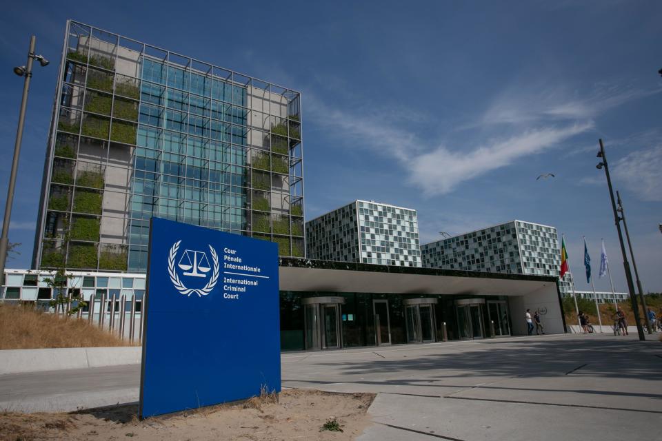 20.07.2018. Den Haag, NL. Exterior view of the International Criminal Court (ICC) in The Hague, Netherlands.  Credit: Ant Palmer/Alamy