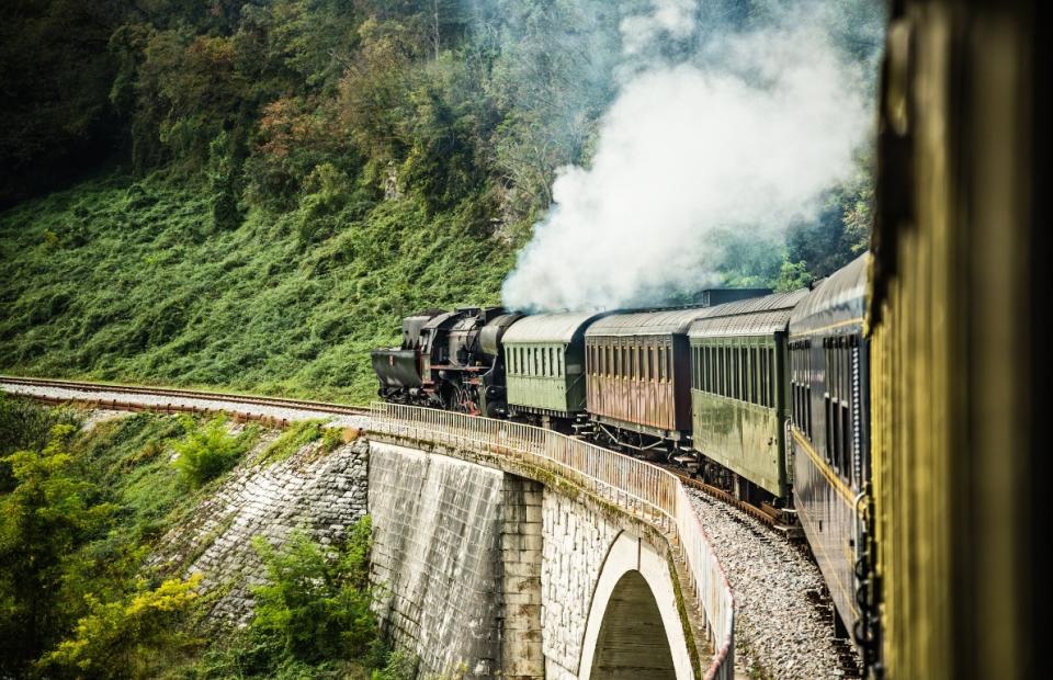<p>The train itself is enough of a reason to put this <b><a href="https://www.thedailymeal.com/free-tagging-cuisine/bucket-list" rel="nofollow noopener" target="_blank" data-ylk="slk:trip on your bucket list;elm:context_link;itc:0;sec:content-canvas" class="link ">trip on your bucket list</a></b>. Recreated to emulate the train emperor Franz Joseph I and wife Elizabeth traveled on, <b><a href="https://www.thedailymeal.com/travel/15-things-do-romantic-trip-through-sonoma-county" rel="nofollow noopener" target="_blank" data-ylk="slk:this romantic trip;elm:context_link;itc:0;sec:content-canvas" class="link ">this romantic trip</a></b> through Europe stops in the cities of <b><a href="https://www.thedailymeal.com/free-tagging-cuisine/budapest" rel="nofollow noopener" target="_blank" data-ylk="slk:Budapest;elm:context_link;itc:0;sec:content-canvas" class="link ">Budapest</a></b>, <b><a href="https://www.thedailymeal.com/free-tagging-cuisine/Prague" rel="nofollow noopener" target="_blank" data-ylk="slk:Prague;elm:context_link;itc:0;sec:content-canvas" class="link ">Prague</a></b>, Salzburg, <b><a href="https://www.thedailymeal.com/free-tagging-cuisine/vienna" rel="nofollow noopener" target="_blank" data-ylk="slk:Vienna;elm:context_link;itc:0;sec:content-canvas" class="link ">Vienna</a></b>, and <b><a href="https://www.thedailymeal.com/free-tagging-cuisine/Venice" rel="nofollow noopener" target="_blank" data-ylk="slk:Venice;elm:context_link;itc:0;sec:content-canvas" class="link ">Venice</a></b>.</p>