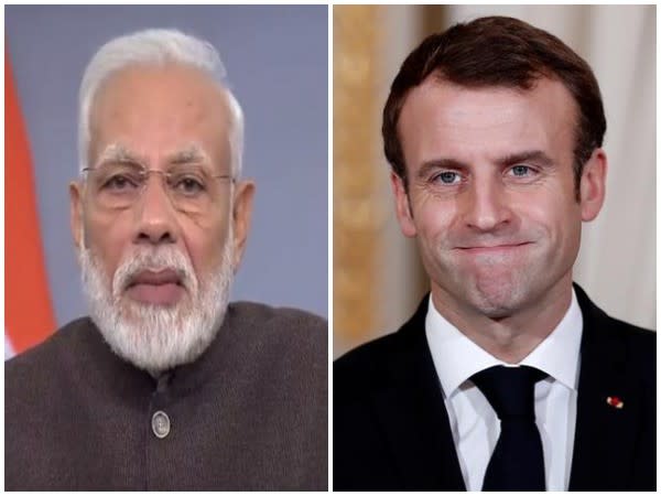 Prime Minister Narendra Modi and French President Emmanuel Macron