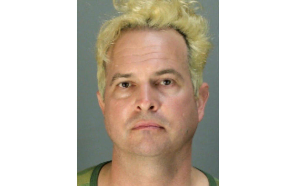 FILE - This undated image provided by the Napa County, Calif., Sheriff's Office, shows Ian Benjamin Rogers. A judge has ordered a psychiatric examination for Rogers, who pleaded guilty to plotting to firebomb the state Democratic Party's headquarters and other buildings in Northern California. (Napa County Sheriff's Office via AP, File)