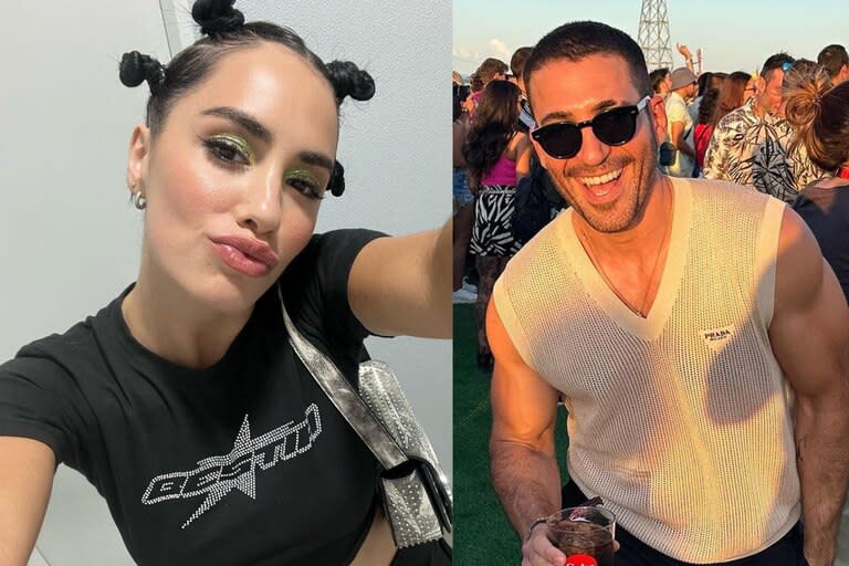 Lali Espósito y Miguel Ángel Silvestre se besaron en un show