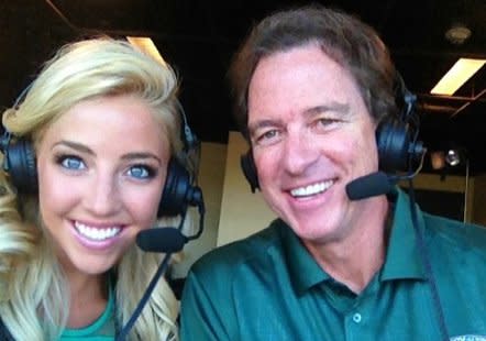 First father-daughter NFL broadcasting team coming Monday