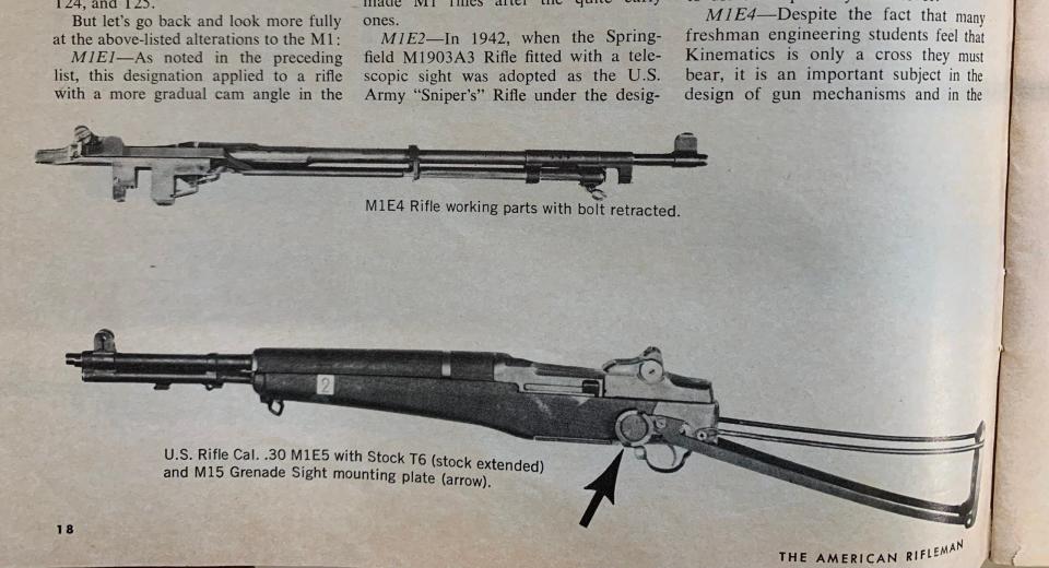 later variants of M1 Garand