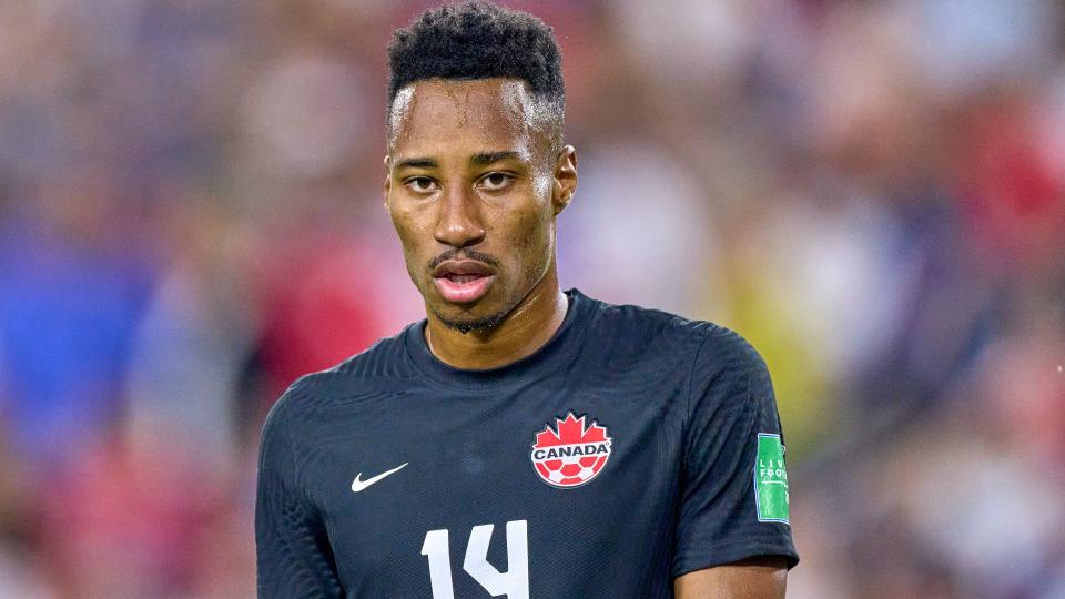 Mark-Anthony Kaye was subject to numerous racist insults after Canada's loss to Costa Rica. (Getty)