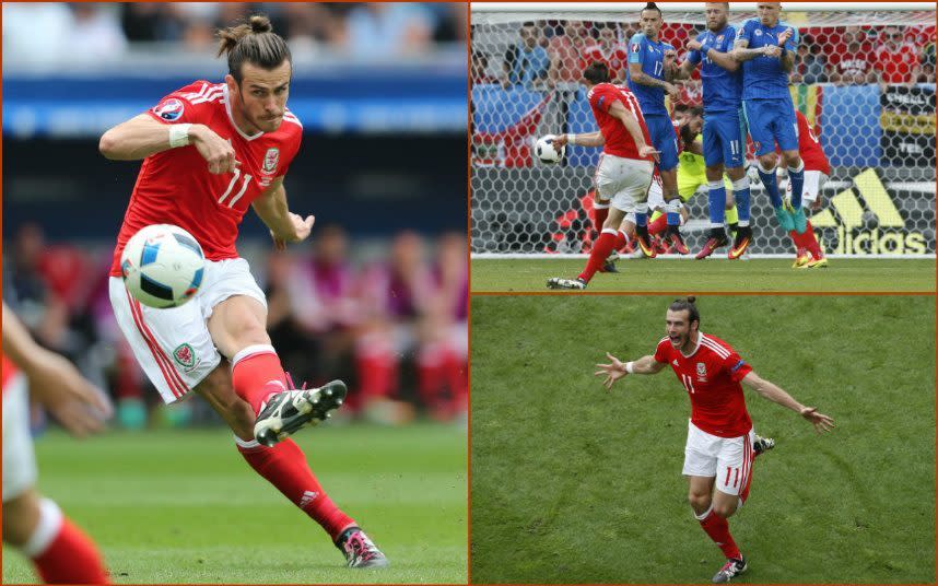 Gareth Bale wales semi finals striker goal slovakia euro 2016 championship