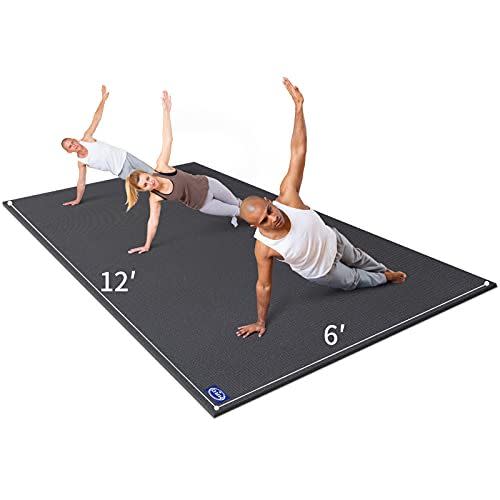 15) Premium Large Yoga Mat for Home Gym Workout