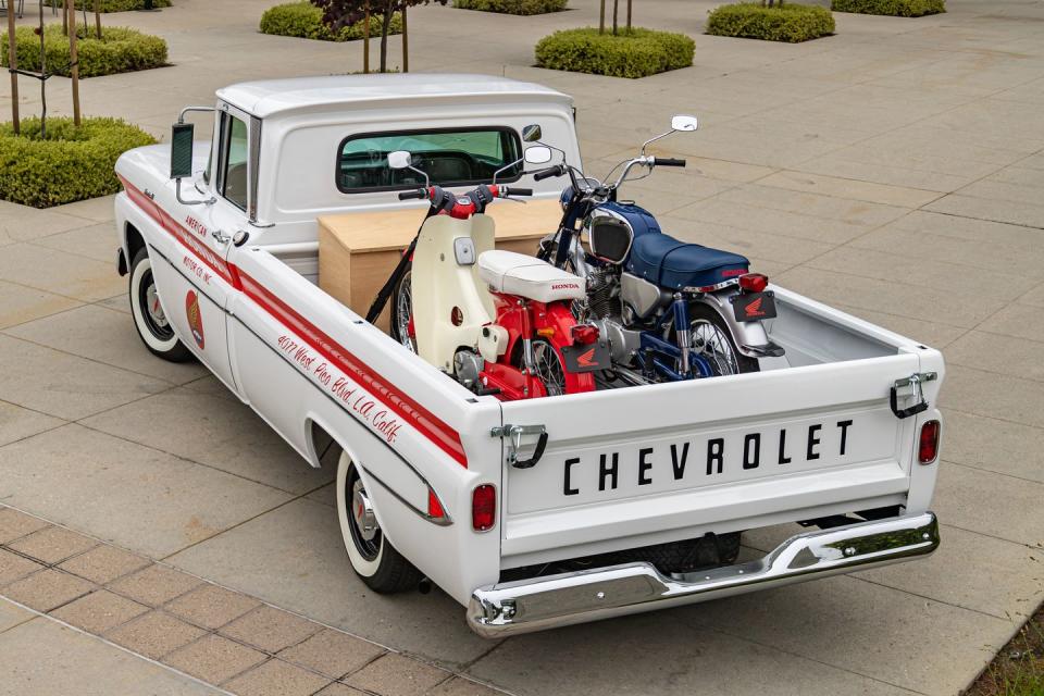 American Honda Chevrolet Delivery Truck