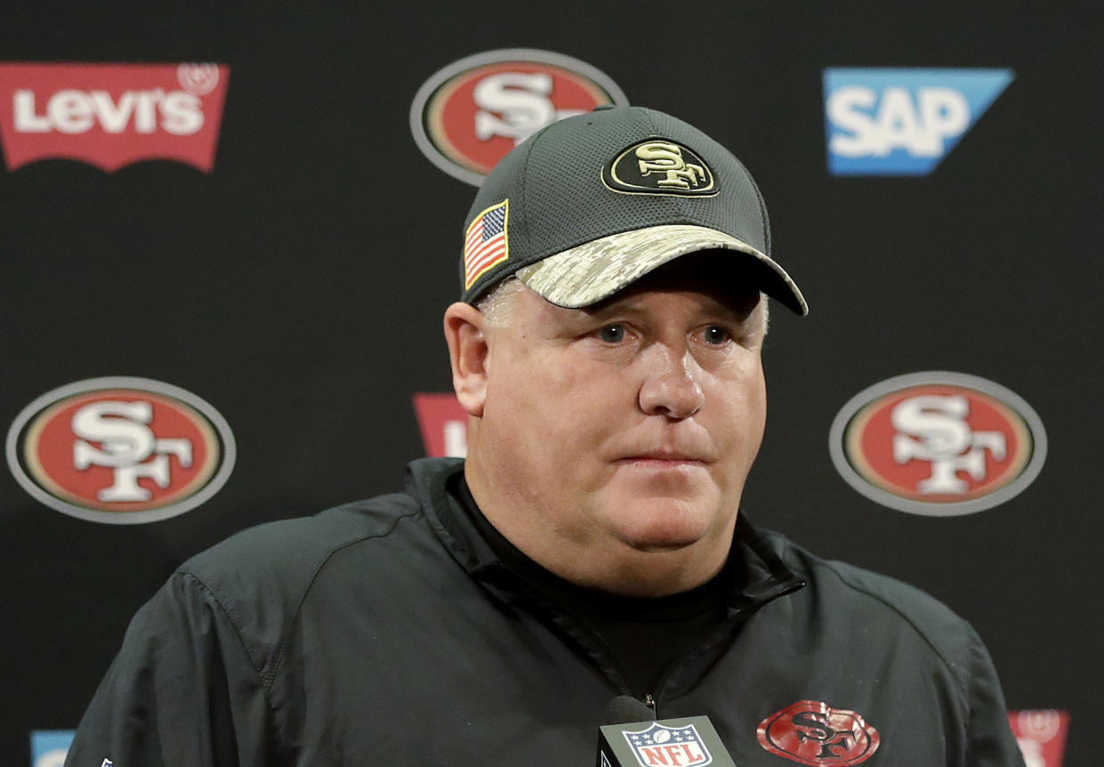 Chip Kelly is heading back to college football, this time as head coach of UCLA. (AP)