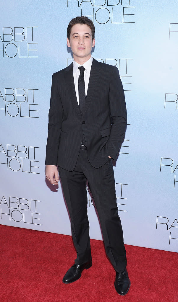 Rabbit Hole 2010 NYC Premiere Miles Teller