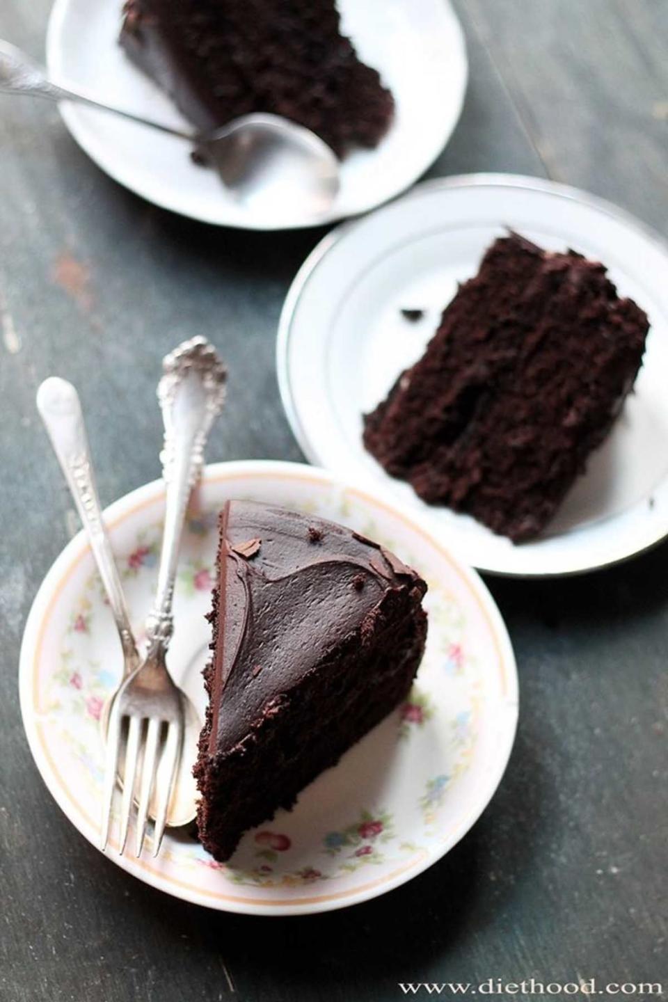 Black Magic Chocolate Cake