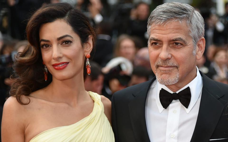 George Clooney became a dad at 56 - Credit: AFP