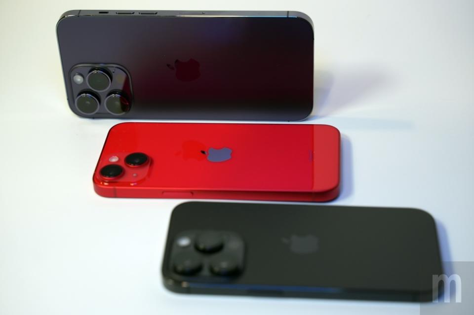 ▲蘋果在此次iPhone 14系列機種產品區隔做得更明顯
