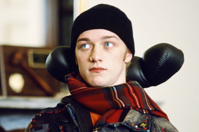 <p>Moviestore/Shutterstock</p> James McAvoy in 'Rory O'Shea Was Here' (2004)