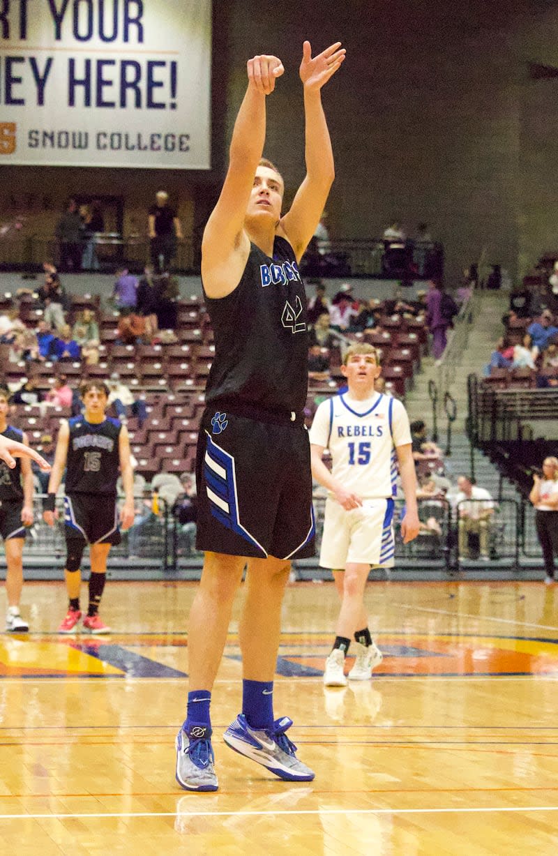 Panguitch's Cache Eyre was voted the Deseret News boys basketball 1A Player of the Year.