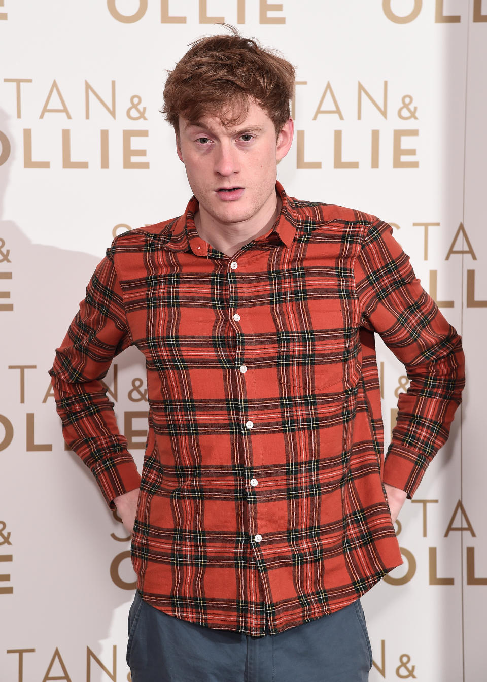 LONDON, ENGLAND - JANUARY 08: James Acaster attends special preview screening of Stan & Ollie at Soho Hotel on January 08, 2019 in London, England. (Photo by Eamonn M. McCormack/Getty Images for eONE)