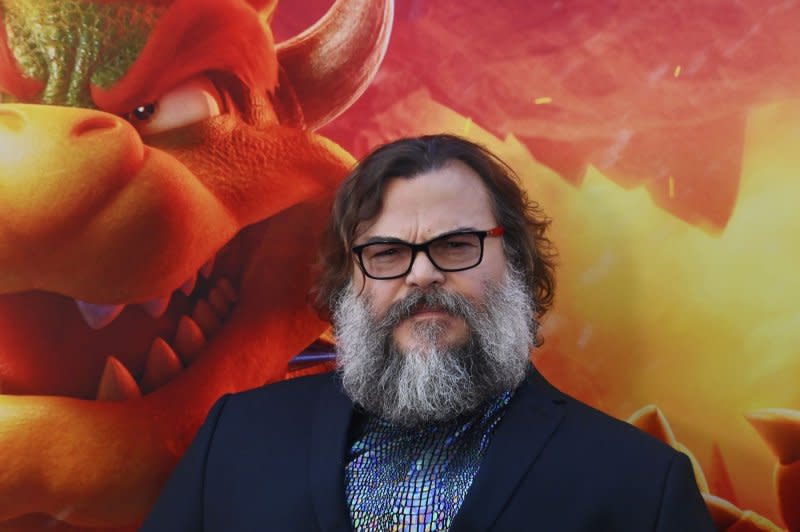 Jack Black will reportedly play Steve in the live-action "Minecraft" movie starring Jason Momoa. File Photo by Jim Ruymen/UPI